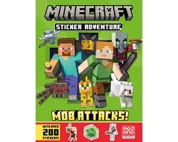 Minecraft Sticker Adventure: Mob Attacks!