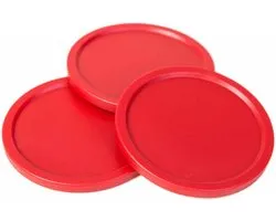 Palets Heemskerk Palets air hockey – Ø 50 mm – Rouge