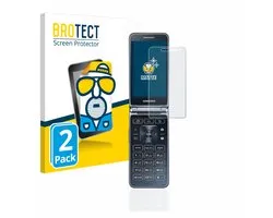 BROTECT - Screenprotector voor Samsung Galaxy Folder 2 - Folie Beschermfolie matte 2 Stuks