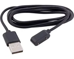 Câble de charge USB-A Huawei – 1 mètre – Zwart – Compatible avec les bracelets 6/7/8/9 et Watch Fit 1/2/3/4