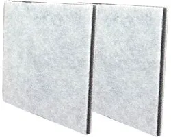 Multaparts® motor filter geschikt voor Philips - set a 2 stuks - | 3-laags filter achter stofzak | Afm. 127 x 127 x 10 mm | O.a. geschikt voor HR8500, HR8564, HR8566, FC90.., FC91.., Jewel & Performer serie | Alternatief voor 482248010228
