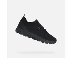 GEOX SPHERICA HEREN Sneakers - ZWART