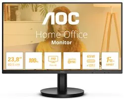 AOC 24B3CA2 - Full HD IPS Monitor - USB-C 65w - USB-hub - Speakers - 24 inch