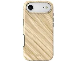 Coque Shell rigide AVY | convient à Apple iPhone Air | Aurum Gold | Compatible avec MagSafe et Qi2