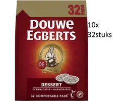 Douwe Egberts - Dosettes de café dessert Red Mark pour Senseo - multipack 10x 32 pièces