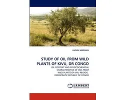 Study of Oil from Wild Plants of Kivu, Dr Congo
