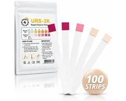 Test de cétone Twenty4seven® (100 bandelettes) - Bandelettes de cétose - Keto - Compteur de cétone - Perte de poids - URS- 2K