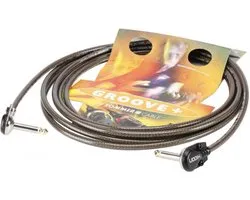 SOMMER CABLE Jack cable 6.3 mono 2x 90° 0.3m bn Hicon - AUX kabel