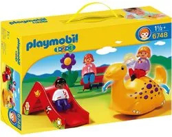 PLAYMOBIL 1.2.3  Speeltuin - 6748