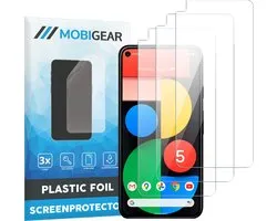 Mobigear Screenprotector geschikt voor Google Pixel 5 | Mobigear Screenprotector Folie - Case Friendly (3-Pack)