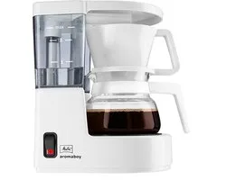 Melitta Aromaboy filterkoffiezetapparaat, wit