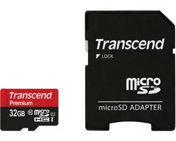 Transcend 32GB microSDHC Class 10 UHS-I 32 Go MLC Classe 10