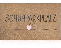 Paillassons d'extérieur AAZKKANG avec support en caoutchouc antidérapant durable, très absorbant, facile à nettoyer, pour porte d'entrée, extra robuste, marron