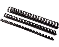 Fellowes bindruggen 22 mm zwart, 50 stuks