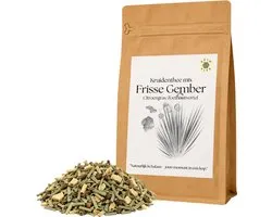 Frisse Gember Thee 100g – Kruidenthee met Citroengras & Zoethout – Cafeïnevrije Gemberthee – Losse Thee – Ocin Vita