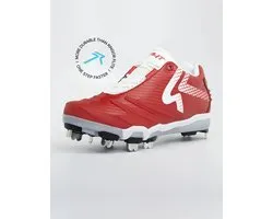 Ringor - Rip-IT - MLB - Softbal - Pro - Softbal Schoenen - Metalen Spikes - Wit - US 9,5/EU 40,5