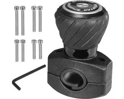 Spurtar Steering Wheel Knob - Suitable for Cars Truck Forklift Mower - Steering Wheel Suicide Button Power Handle Spinner - Gift for Friends Lovers