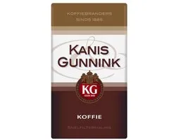 Kanis & Gunnink Regular café filtre rapide 500 g | Café moulu | Torréfaction moyenne | Goût équilibré et rond pour café noir