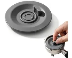 54 mm, reinigingstabletjes, herbruikbaar, compatibel met Breville Sage Barista Express Breville zeefdrager, filter, espressomachines, reiniging, grijs