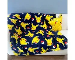 Pokémon Fleeceplaid Pika Pika - 125 x 150 cm - Polyester