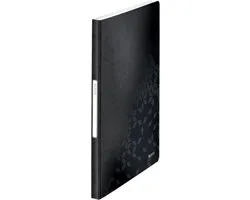 Leitz WOW Showalbum - A4 - 40 hoezen - Zwart