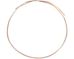 Soft Copper Wire 1.5mm Diameter 0.5m - Pure Copper Craft Wire voor Jewelry Making - Beads - Garden Plants - DIY