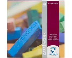 Pastels carrés Van Gogh 24 couleurs - semi-doux