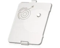 4st Spoeldekselplaatjes, Transparante Schuifplaatjes voor Spoeldeksel Compatibel met Singer Naaimachines #416428301-3321, 4411 Heavy Duty, 4423 Heavy Duty, 44S, 4452