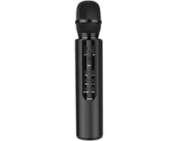 Karaoke Draadloze microfoon Draagbare handzame Bluetooth-luidsprekermicrofoon, draadloze microfoons Karaokemachine Thuis KTV-speler Compatibel met Android- en iOS-apparaten voor feesten/zang/vergaderingen