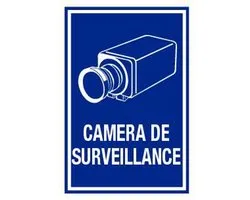 Camera de surveillance sticker 400 x 600 mm