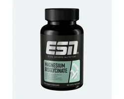 ESN Magnesium Bisglycinaat – 194mg Elementair Magnesium per Dagdosering – Hoge Opneembaarheid – Ondersteunt Spieren, Zenuwstelsel & Energieniveau – 120 Capsules