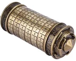 Boîte de puzzle à serrure Cryptex classique pour cadeaux en argent, parfaite pour Noël, la Saint-Valentin et les anniversaires avec des puzzles uniques et des défis créatifs