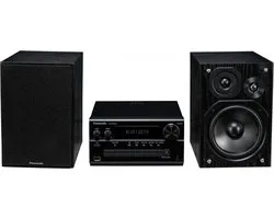 Panasonic SC-PMX94EG-K audiosysteem met DAB+ radio, cd-speler en Bluetooth incl boxen