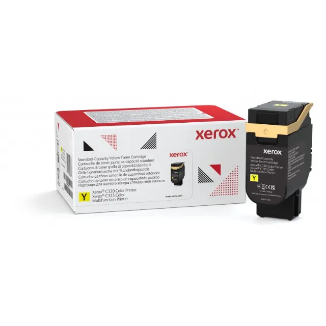 XEROX Cartouche de toner Jaune de Capacité standard C320/C325 (1800 pages)