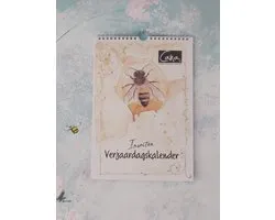 Verjaardagskalender Rosanna Feikens 'Insecten in aquarelle'