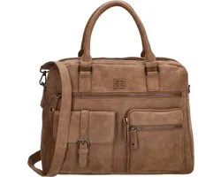 Enrico Benetti Ardèche 66585 Handtas met 15" laptopvak - Camel