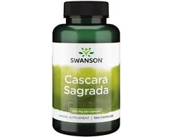 Swanson - Cascara Sagrada - Spijsvertering & Stoelgang* - 450mg - 100 caps