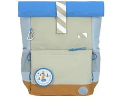Lässig rugzak voor kinderen Medium Rolltop Backpack - Sunny Explorer Green / Blue kaki