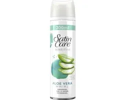 Satin Care - Scheergel - Sensitive - Met Aloe Vera - 200ml