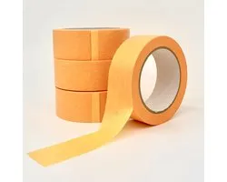 Distributeur de ruban QuiP38 avec 4 rouleaux de ruban de masquage Oranje washi Premium 38 mm x 50 m