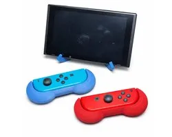Joy-Con Grip Set Geschikt voor Nintendo Switch 1 / 2 & OLED – Links en Rechts – Ergonomische Controller Handgreep – Anti-Slip Design