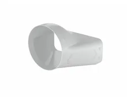 Naber 4051018 - PRIME flow P-EST 150 eindstuk, lichtgrijs
