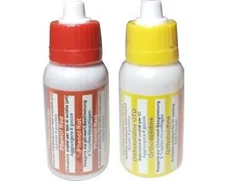 Testset, pH- en chlooranalysator (oto/fenol), 6 druppels