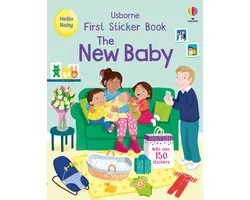 First Sticker Books- First Sticker Book The New Baby