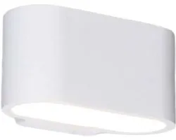 QAZQA arles - Moderne Wandlamp Up Down voor binnen - 1 lichts - D 100 mm - Wit - Woonkamer | Slaapkamer | Keuken