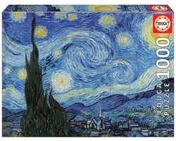 EDUCA - Puzzle - 1000 La nuit étoilée, Vincent van Gogh