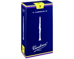 Anches Traditionnelles Vandoren pour clarinette Sib