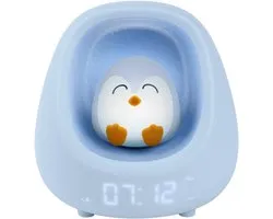 BigBen Interactive HiBuddies Nestkids Nachtlamp met Wekker voor Kinderen - Snow de Pinguin
