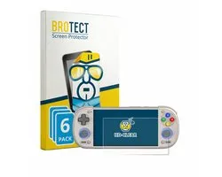 BROTECT - Screenprotector voor Retroid Pocket 6 - Folie Beschermfolie transparant 6 Stuks