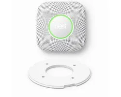 YUOM. Wandhouder geschikt voor Google Nest Protect – Montageplaat – Wall Mount voor Rookmelder